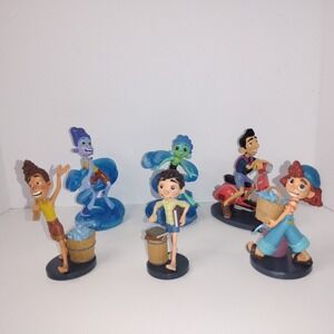 Disney Pixar LUCA Toy Figures Giulia Ercole & Alberto Sea Monsters 6 figurines